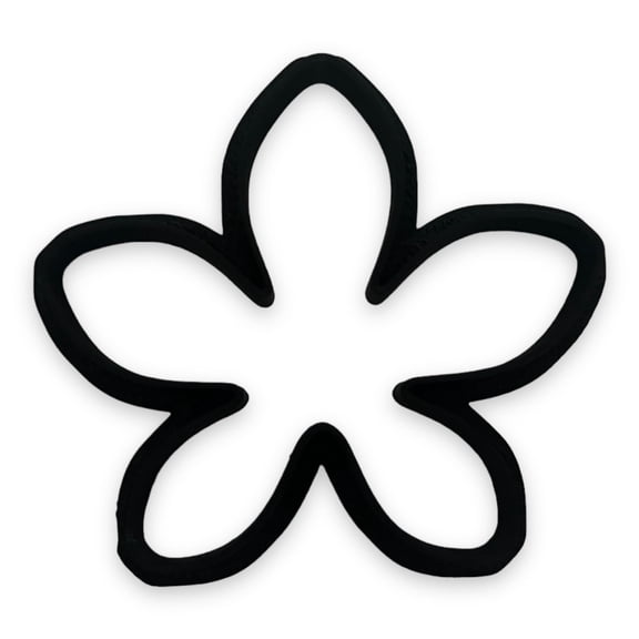 Buckeye Leaf Cookie Cutter with Easy Push Design
