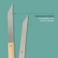 thumbnail image 6 of Gibson Home Barbeque Plus 3 Piece BBQ Tools W/Rubberwood Handles, 6 of 7