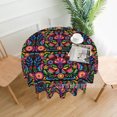 thumbnail image 1 of Mexico waterproof printing waterproof round tablecloth can do any other pattern, 1 of 6