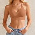 thumbnail image 4 of Women's Lace Racerback Wireless Bra V-Neck Seamless Support Bralette with Adjustable Straps Comfortable Everyday Bra, 4 of 6