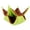 Green, variant on COCEQUC Pet Hamster Bird Ferret Rat Squirrel Hammock Hanging Cage House HOT Z2P1
