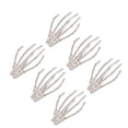 thumbnail image 4 of Pinza Para El Cabello Con Forma De Mano De Esqueleto, Horquilla Con Calavera Para Mujeres Y Niñas, 6 Piezas, Decorativa Innovadora Fácil De Arreglar Para Fiesta De Cumpleaños, 4 of 7