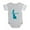 Heather Gray, variant on CafePress - Delaware - Cute Infant Baby Football Bodysuit