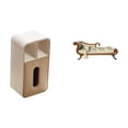 thumbnail image 1 of caja de pañuelos,Funda para caja de pañuelos de cuero sintético para dormitorio,Sofá en miniatura para muñecas,Muebles de casa de muñecas a escala 1/12,modelo de sofá de, 1 of 8