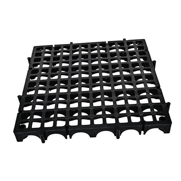 Dickly Drainage Interlocking Floor Tile High Strength Load Bearing Splicing Grating Black