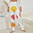 thumbnail image 3 of Sweets And Rainbow Lollipops Pattern Winter Female Pants Flannel High Waist Women Pants Lady Warm Straight Leg Plush Trousers, 3 of 7