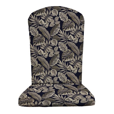 RSH Décor Outdoor Single Foam Adirondack Chair Seat Cushion, Casco Lapis Blue