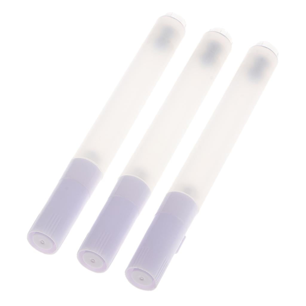 FVDPWYE 6x Flat Medium Tip Watercolor Oil Acrylic Paint Marker Pen Empty Blank Ink Ink