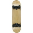 thumbnail image 1 of Softrucks Skateboard Indoor Practice Complete 8" Deck with Black Trucks, Natural, 1 of 2