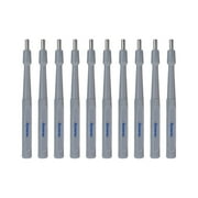 Sterile Disposable Biopsy Punch Curettes, Size 3MM, Biopsy Dermal Punch Curette for Piercing & Lab Use with Protective Handle, 10 Pack