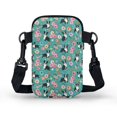 thumbnail image 2 of HELLHERO Women Adjustable Shoulder Strap Shoulder Bag Unisex Dinosaur Pattern Design Polyester Daily Commute or Casual Outings 4.33x1.97x7.09 with Zipper, 2 of 7