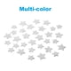 thumbnail image 3 of Uxcell Foam Stickers,2Pack 300Pc EVA Adhesive Glitters Foam Shape Sticker,Silver Star, 3 of 6