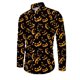 thumbnail image 3 of Camisas de manga larga de Halloween para hombre, camisa con estampado de cabeza de calabaza, camisa informal de calle para adultos, blusa con botones y estampado, traje de fiesta, 3 of 5