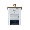 thumbnail image 5 of Mainstays Satin Body Pillowcase - Pure White - Frizz Control & Cooling Comfort - 1 Pack, 5 of 9