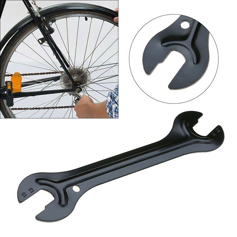 4 in1 Steel Bicycle Bike Axle Hub Cone Wheel Wrench Spanner Repair Tool 13-16mm 