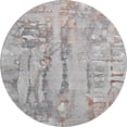 thumbnail image 2 of Addison Rugs Mayfield Premium Machine Washable Transitional Abstract Copper Round Rug, 8' x 8', 2 of 6
