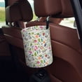 thumbnail image 5 of Naloa Rabbit And Butterfly Car Trash Can Garbage Car Accessories Trash Can Car Waste Bin for for Driver and Passenger Any Vehicle, 5 of 7