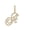 Gold A, variant on HIJONES Women's Men's Stainless Steel Dainty Capital Letter Pendant Necklace