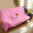 thumbnail image 5 of Lightweight Summer Blanket Soft Polyester Throw for Bedroom Living Room Breathable Comfortable Solid Color 150x200cm, 5 of 8