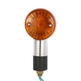 thumbnail image 4 of 2x 12V Amber Bullet Turn Signal Lights for Motorcycles, Clear Lens, 4 of 6