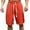 a_Orange, variant on Xysaqa Men's Comfy Knit Shorts Loose-Fit Knee Length Lounge Shorts Lightweight Athletic Running Workout Gym Shorts with Pockets S-2XL Clearance