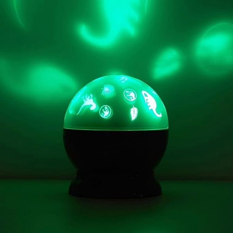 Jurassic World Rotating LED Projection Nightlight Lamp for Kids
