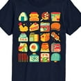 thumbnail image 3 of Instant Message - Japanese Snacks Oversized Short Sleeve Graphic T-Shirt, 3 of 6