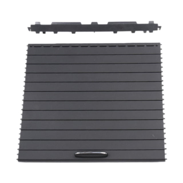 Terraxo Car Roller Blind Cover Center Console Roller Blind Sliding Cover Center Console Cup Holder Slide Roller Cover Auto Console Cup Holder Roller Blind Cover Robust PC Pp Build Suitable Black