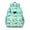 LightGreen Cartoon Dinosaurs, variant on LightGreen Dinosaurs Clouds Trees Pattern Backpack for School,Cute School Bag,Schoolbag with Adjustable Shoulder Straps & Padded Back,15.25"x11.5"x5.25"
