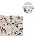 thumbnail image 5 of Yayeee Shower Curtain with Hooks 72"x72" Waterproof Fabric Bathroom Hanging Decor, Floral Plaid, 5 of 5
