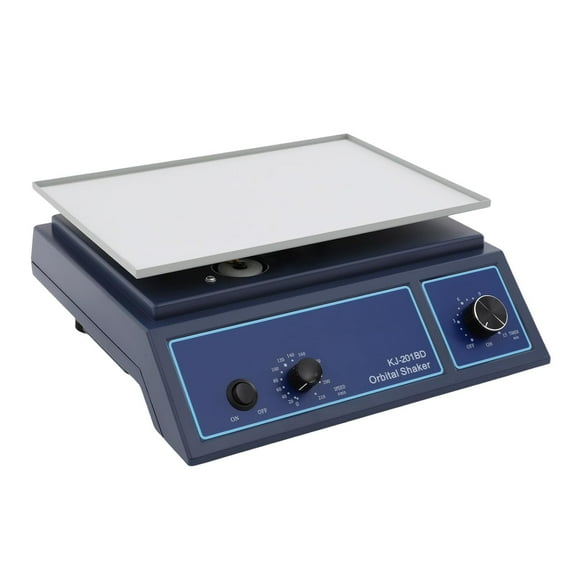 Lab Orbital Shaker, 0-210 RPM Adjustable Speed, 1kg Capacity, Horizontal Rotator with Continuous & Timer Mode, Ideal for Laboratory & Classroom Use