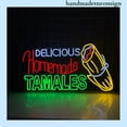 thumbnail image 2 of Handmadetneonsign Tamales Neon Sign, Tamales Mexico Wall Art Decor, Mexican Food Store Wall Decor 037739, 2 of 5