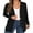 01-Black, variant on JWD Open Front Black Cardigan for Women Button Down Long Sleeve Outerwear with Pocket