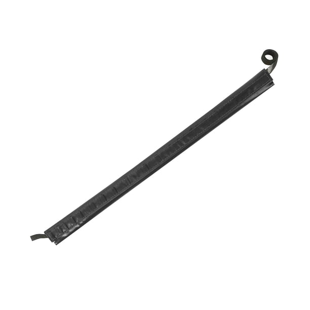 Protector de cuerda para escalada en roca al aire libre, funda para cuerda, accesorios, equipo práctico Negro 50cm