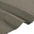 thumbnail image 5 of TWOPAGES Pinch Pleat Drape Cotton Blend Light Filtering Curtain for Bedroom, 1 Panel, 52"x108", Slate Gray, 5 of 6