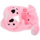 thumbnail image 5 of FELTECHELECTR Gorro de cerdo de peluche, divertido gorro de cerdo de peluche en movimiento, saltando, unisex, con orejeras para mujeres y niñas, para fiestas navideñas de invierno., 5 of 6