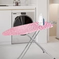 thumbnail image 2 of HELLHERO 15"x54" Elastic Edge Ironing Board Cover Pink Leopard Easy to Clean for Home Ironing, 2 of 6