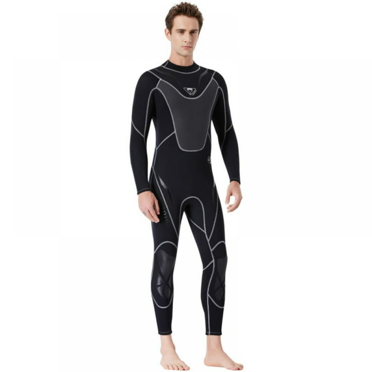 MOOSUP 3mm Diving Suit Full-Body Men Neoprene Wetsuit Surfing