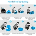 thumbnail image 6 of Gorich Easy Pop Up Beach Tent for 3-4 Person, UPF 50+ UV Protection Beach Umbrella Sun Shelter, Portable Lightweight Cool Cabana Shade with Easy Foldable & Instant Setup, 6 of 7