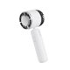 thumbnail image 4 of Pequeño ventilador personal recargable para oficina, aire libre, hogar, viaje, ventilador de refrigeración, ligero, versátil, ajustable, 3 velocidades Blanco BLESIY admirador personal, 4 of 8