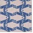 thumbnail image 3 of Linon Washable Shailley Polyester 2'x8' Rug in Ivory, 3 of 18
