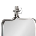 thumbnail image 3 of Kate and Laurel Yitro Framed Wall Mirror, Silver 20x35, 3 of 8