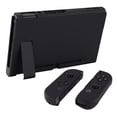 thumbnail image 6 of PlayVital Back Cover for Nintendo Switch Console, Handheld Controller Separable Hard Shell for NS Joycon, Customized Dockable Protective Case for Nintendo Switch - Black, 6 of 9