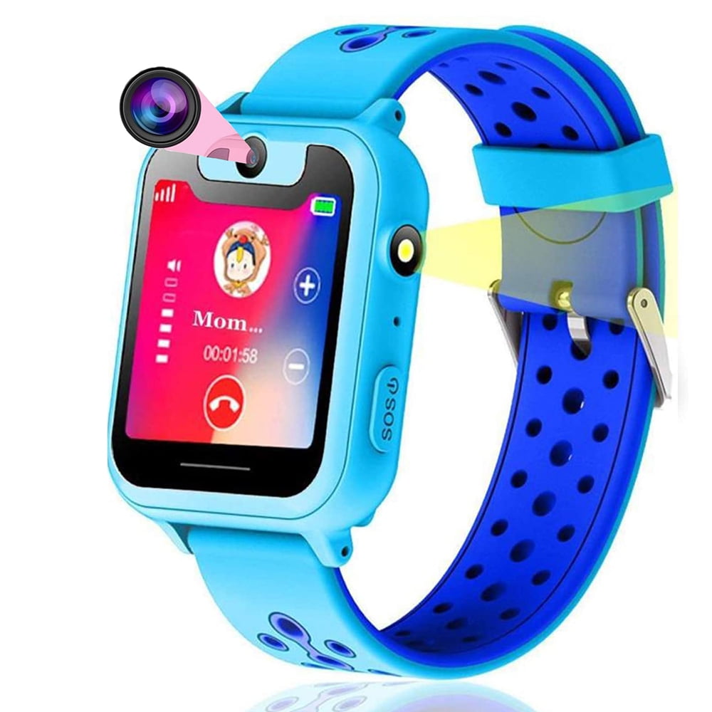 DEELLEEO Kids smartwatch, Waterproof Lightweight Silicone Kids Watch ...