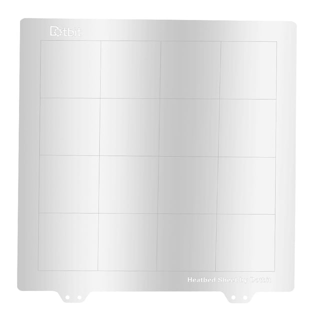 de Impresora 3D Base, Superficie de Construcción de Térmico para I3 - 235x235 Mm / 9..3 Pulgadas, Acero Yotijar Plataforma de lecho térmico de chapa de acero