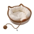 thumbnail image 2 of Advancent Cama tejida vid resistente del gato del rasguño de AssortedColor para la cama tejida del animal doméstico que duerme la siesta Suministros para gatos Con pastilla L, 2 of 6
