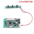 thumbnail image 4 of Kit de Módulo de Placa Controladora de Pantalla LCD para Monitor de Coche, de Fotos Digital Multifunción AV de 4,3 Pulgadas., 4 of 5