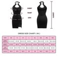 thumbnail image 4 of Littleforbig Women Cotton Overall Vampy Collared Bodycon Mini Dress Skirt XS Black, 4 of 11