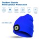 thumbnail image 2 of Gorro con faro LED recargable unisex, gorro de punto cálido para seguridad en invierno, regalos para hombres, mujeres y papás, 2 of 6