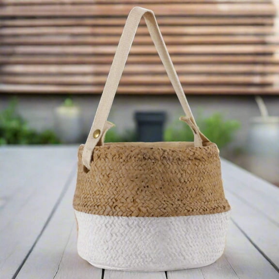 Brennan Round Terracotta Pot with Handle